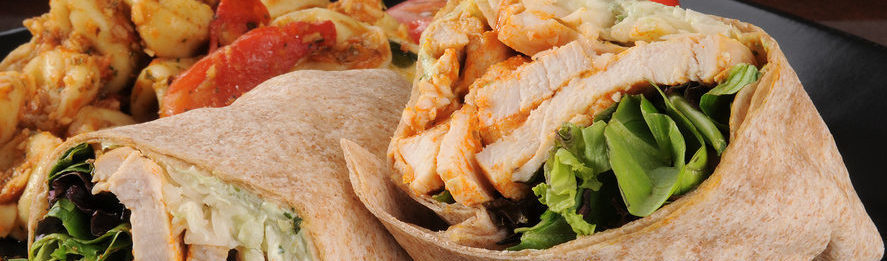 Buffalo Chicken Salad Wrap - RESPeRATE Lower Blood Pressure Naturally