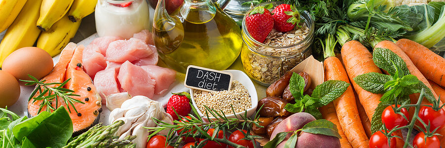 Heart healthy DASH diet foods