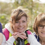 Couples enjoying Nordic Walking together